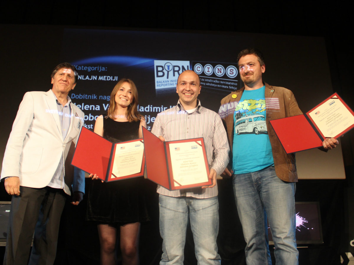 BIRN Serbia Journalist Wins Investigative Journalism Award