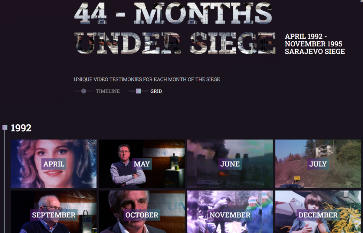 Video Testimonials Tell Story of Sarajevo’s 44 Months Under Siege