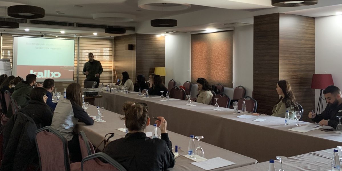 BIRN Kosovo Trains Journalists on Reporting Crisis Situations