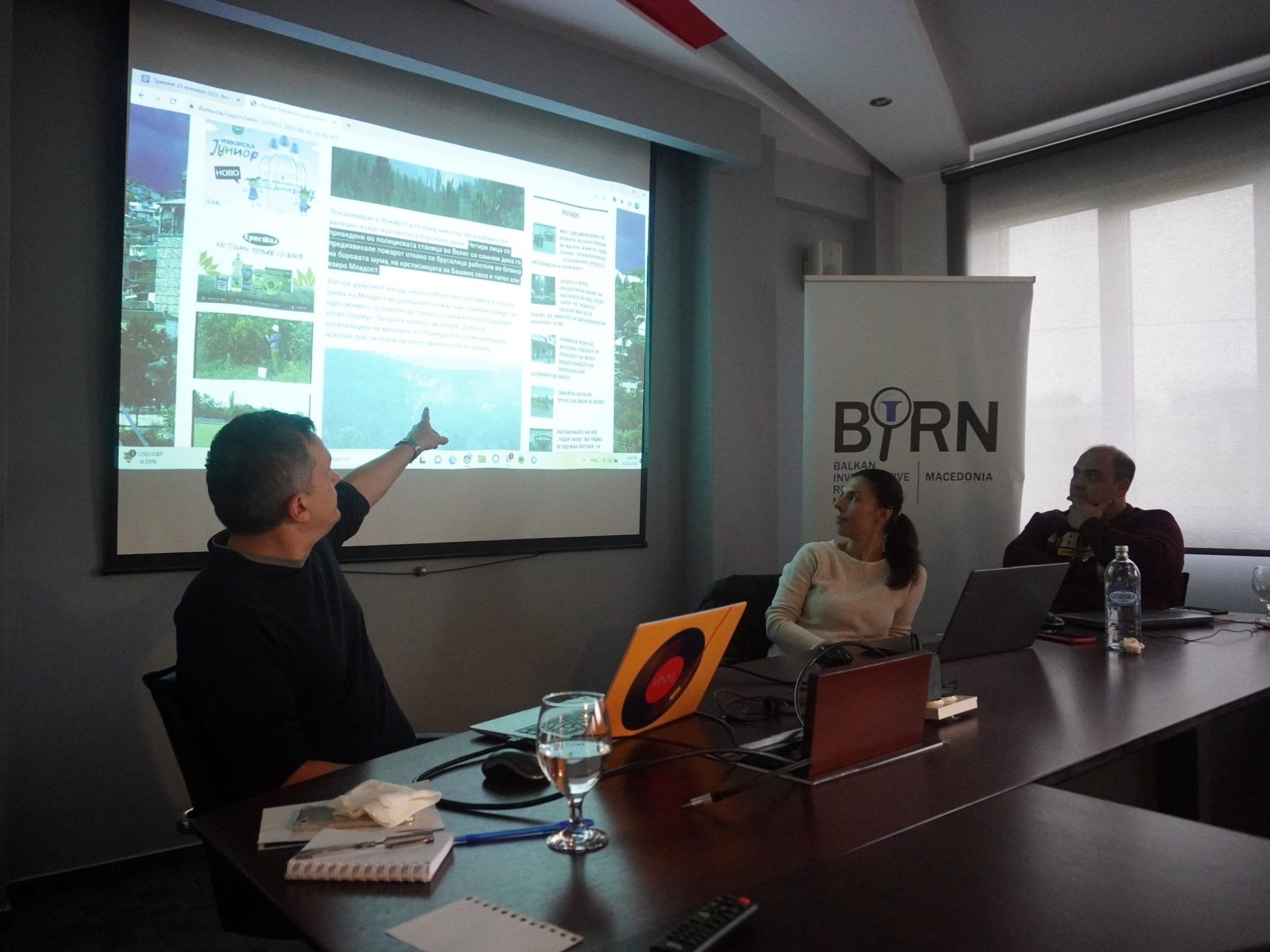 BIRN Macedonia Holds Second Training for Young Journalists