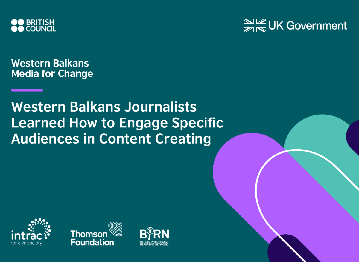 Western Balkan Journalists trained for Engaging Citizens in Their Reporting