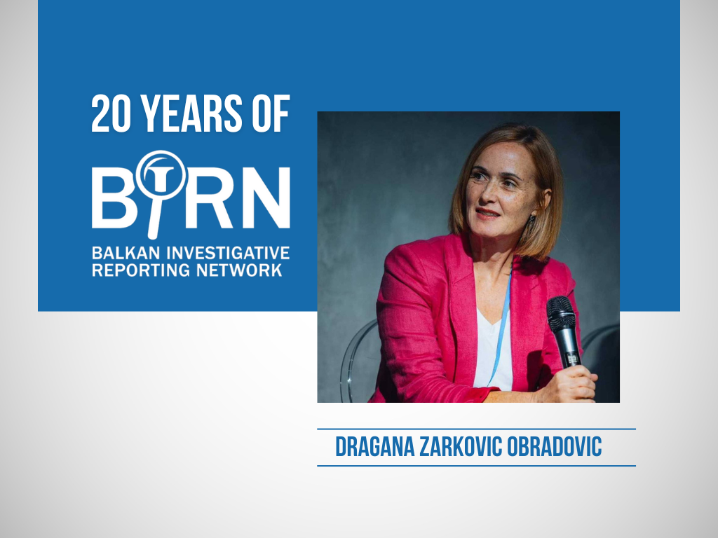 Meet the People Behind BIRN: Dragana Zarkovic Obradovic