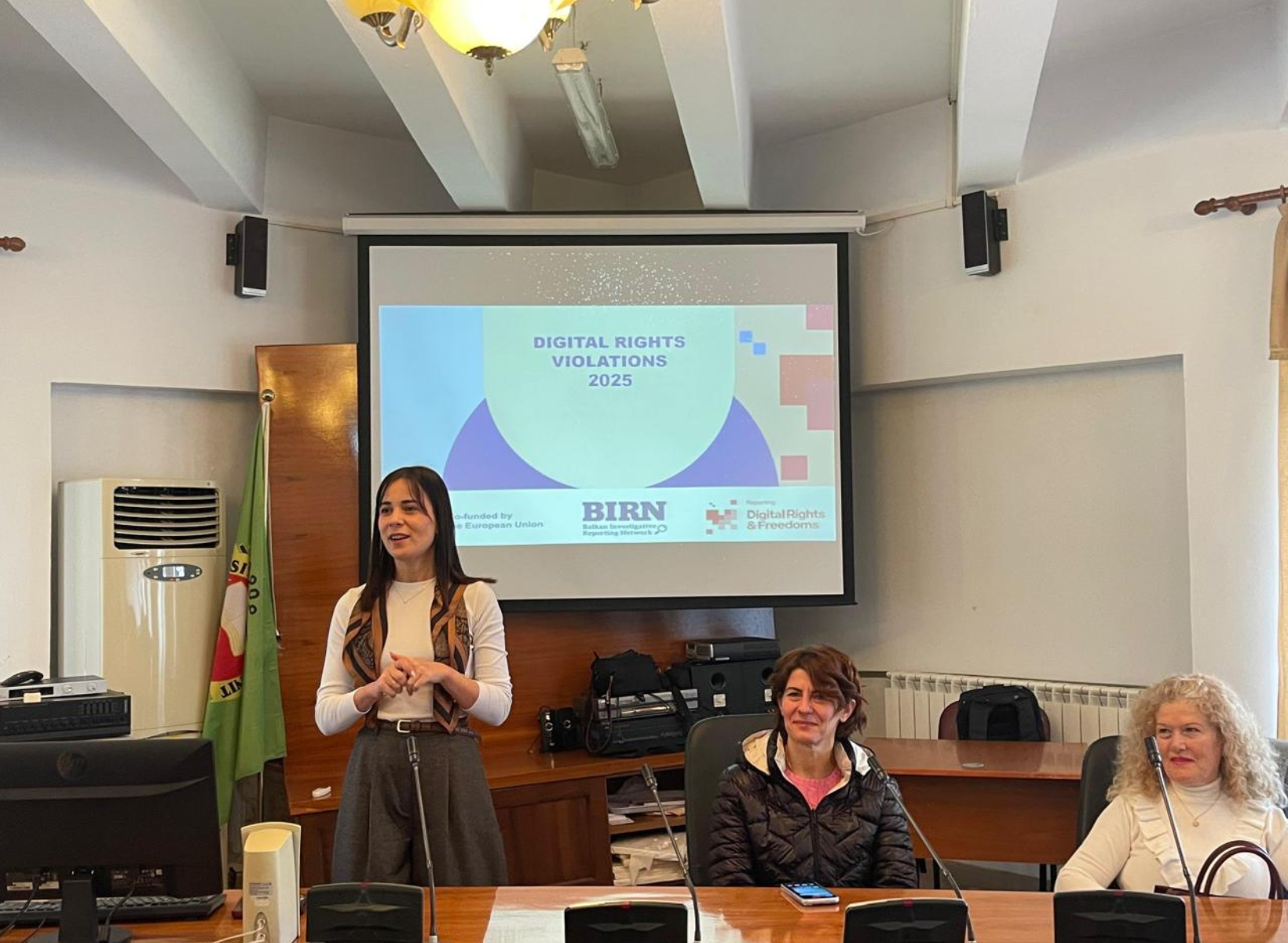 BIRN Albania Holds University Lectures on Digital Rights