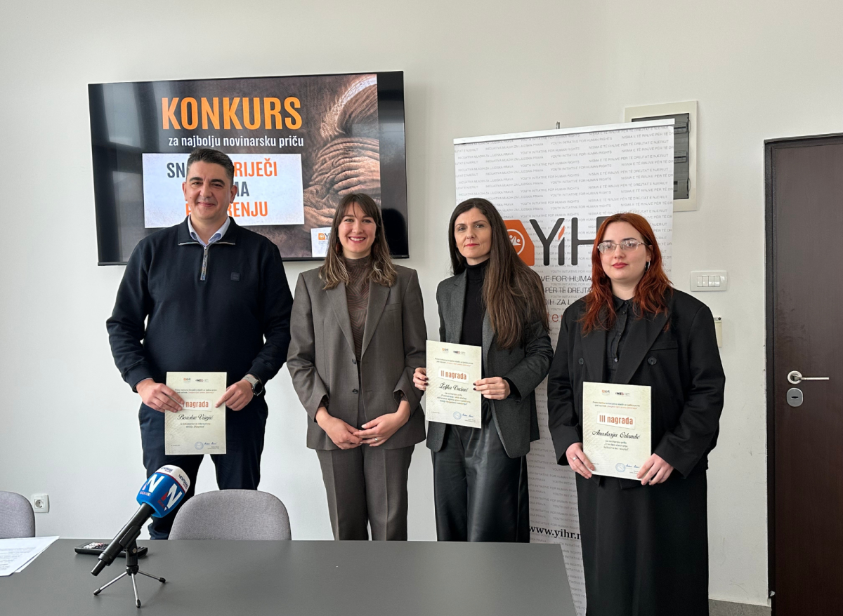 BIRN Montenegro Journalist Awarded for Reporting on War Crimes