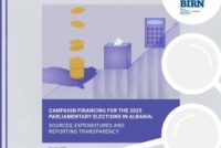 BIRN Albania Publishes Report on Campaign Financing for the 2025 Parliamentary Elections