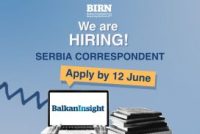 Job Vacancy: Serbia Correspondent (Full Time)