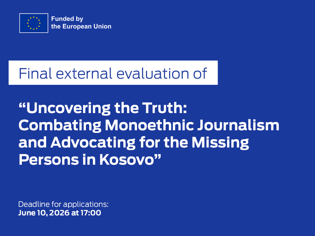 Terms of Reference – Final external evaluation of BIRN Kosovo project