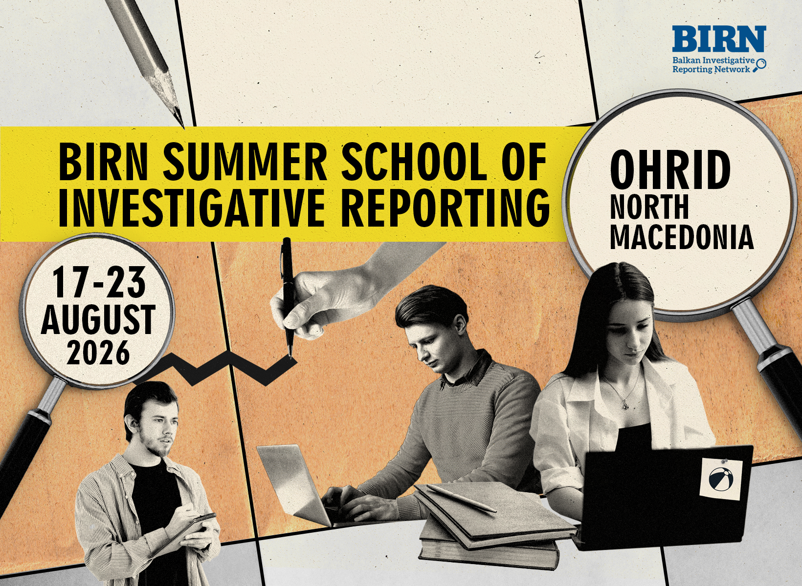 BIRN Summer School of Investigative Reporting 2026: Don’t Just Report the News - Investigate It!