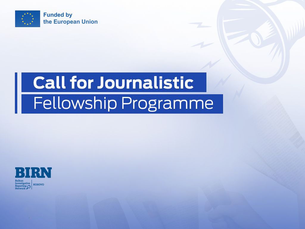 Kosovo Fellowship for Journalistic Excellence – Applications Open